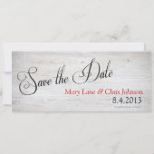 Omdat twee mensen verliefd worden save the date (Achterkant)