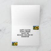 OMDAT "U" MIJN *DOCHTER* EENVOUDIGER IS SPECIAAL FEESTDAGEN KAART (Binnen)