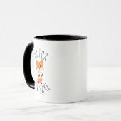 Omdat voor Fox Sake Mok (Voorkant links)