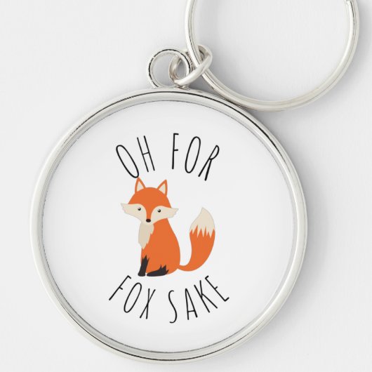 Omdat voor Fox sake Sleutelhanger (Voorkant)