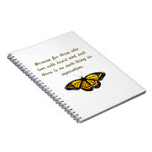 Omdat voor hen die van wie houden notitieboek (Rechterzijde)