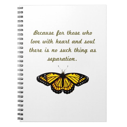 Omdat voor hen die van wie houden notitieboek (Voorkant)