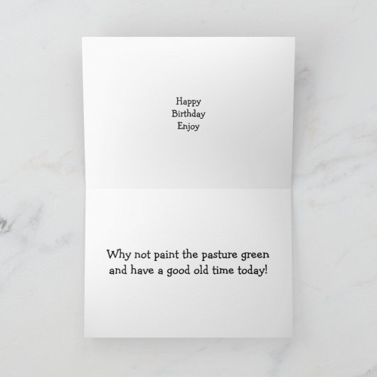 OMDAT WE EEN VERJAARDAG DELEN KAART (Binnen)