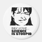 Omdat wetenschap dom is magneet (Voorkant)