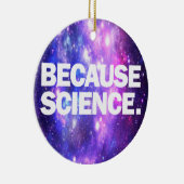 Omdat wetenschap keramisch ornament (Rechts)