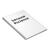 Omdat wetenschap notitieboek (Rechterzijde)