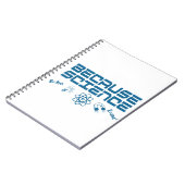 Omdat wetenschap notitieboek (Linkerzijde)