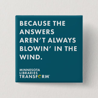 Omdat Wind Blauwgroen Button