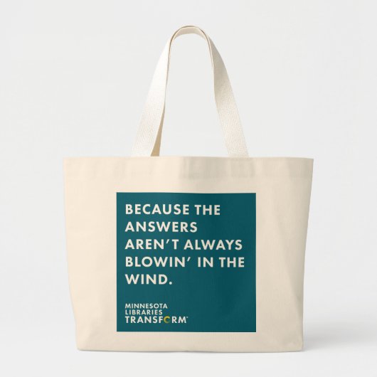 Omdat Wind Blauwgroen Tas (Voorkant)