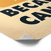 Omdat zelfs bamboe niet alles kan repareren Poster (Hoek)