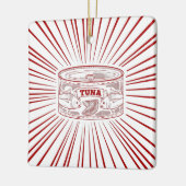 Omdoos voor tonijn keramisch ornament (Links)