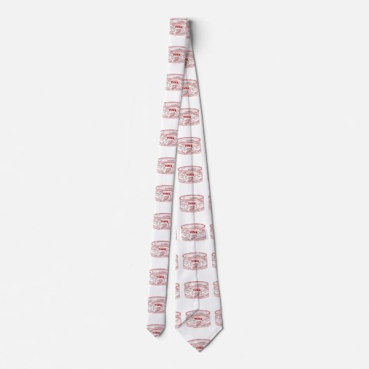 Omdoos voor tonijn stropdas (Achterkant)