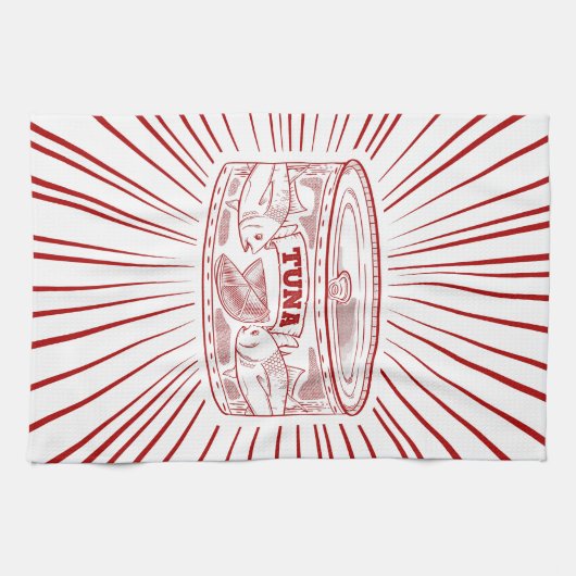 Omdoos voor tonijn theedoek (Horizontaal)