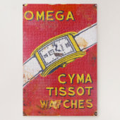 Omeg* Watches. Legpuzzel (Verticaal)