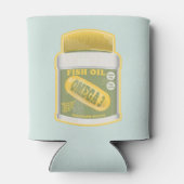 Omega 3 visolie blikjeskoeler (Achterkant)