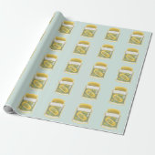 Omega 3 visolie cadeaupapier (Uitgerold)