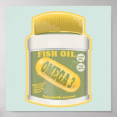 Omega 3 visolie poster (Voorkant)