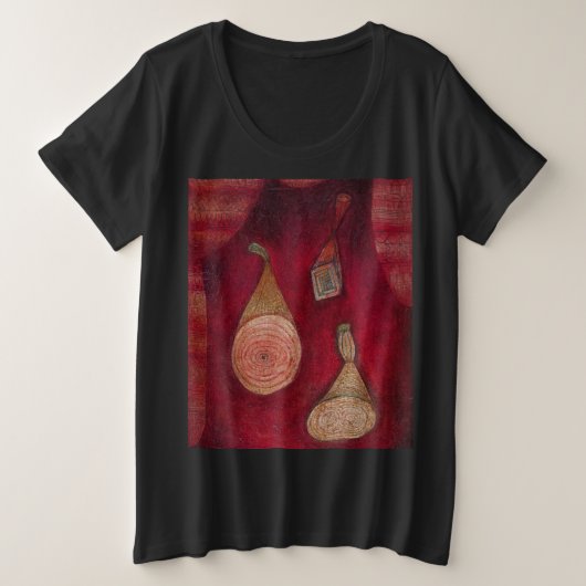 Omega 5, Traps van Paul Klee Grote Maat T-shirt (Design voorkant)