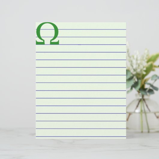 Omega Briefhoofd Ontwerp (Staand voorkant)