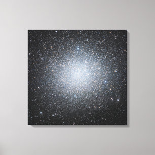 Omega Centauri, een bolvormige sterrenhoop in Cent Canvas Afdruk