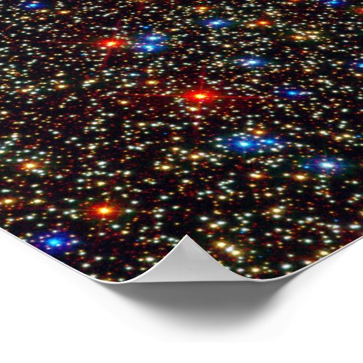 Omega Centauri reuzenstercluster poster (Hoek)