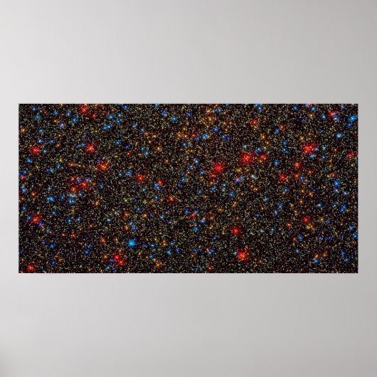 Omega Centauri Star-cluster Poster (Voorkant)