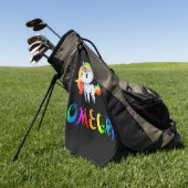 Omega Eenhoorn Golfhanddoek (Groen)
