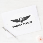 Omega Force Logo Sticker (Envelop)
