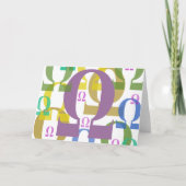 Omega Kaart (Voorkant)