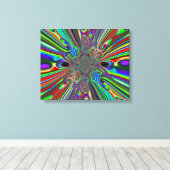 Omega Light Canvas afdrukken (Insitu (Houten vloer))