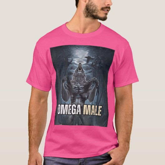 Omega Male Wolf T-shirt (Voorkant)