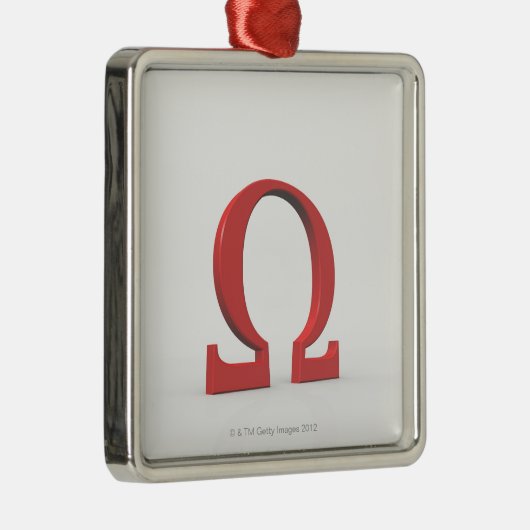 Omega Metalen Ornament (Rechts)