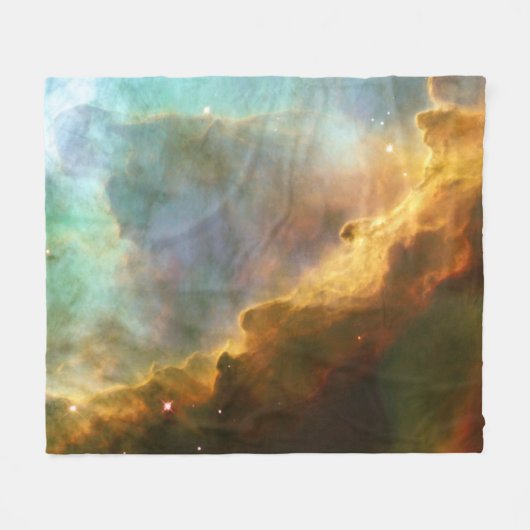 Omega Nebula Fleece Deken (Voorkant (Horizontaal))
