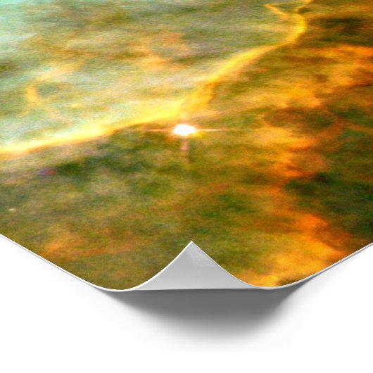 Omega Nebula Poster (Hoek)