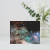 Omega Nebula Space Photo Blank Briefkaart (Staand voorkant)