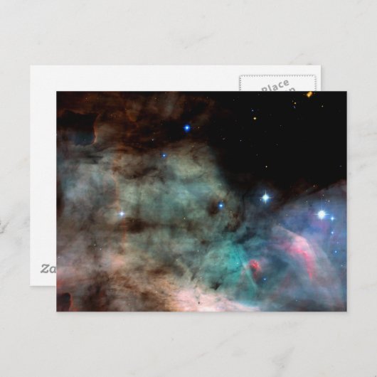 Omega Nebula Space Photo Blank Briefkaart (Voorkant / Achterkant)