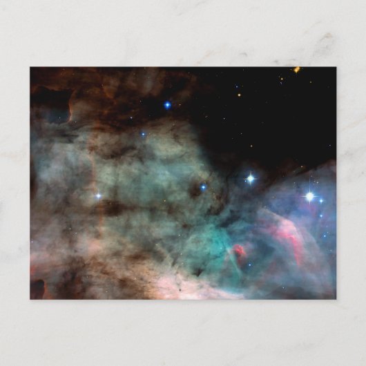 Omega Nebula Space Photo Blank Briefkaart (Voorkant)
