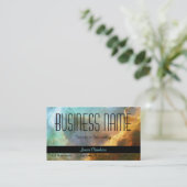 Omega Nebula Visitekaartje (Staand voorkant)