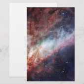 Omega of Swan Nebula M17 Briefpapier (Voorkant / Achterkant)
