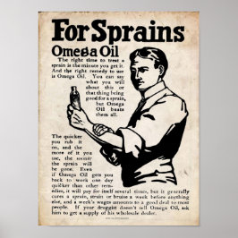  Omega Oil Pain Rub Print