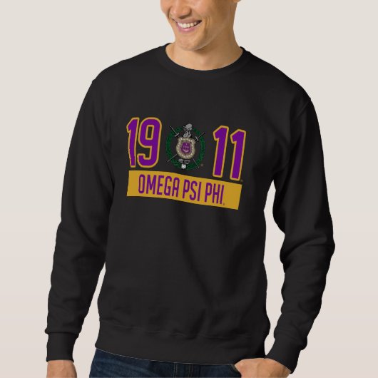 Omega Psi Phi broederschap parafernalia, Omega Psi Trui (Voorkant)