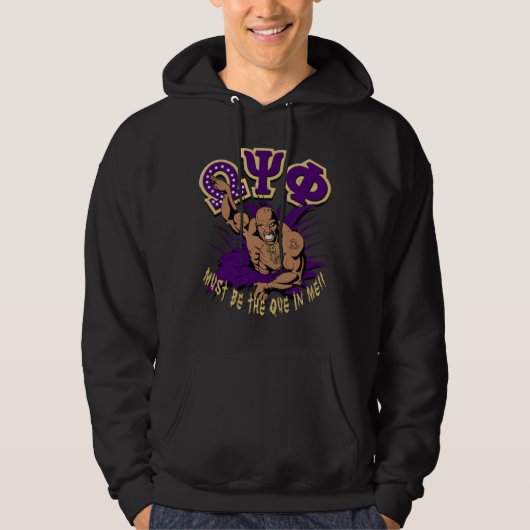 Omega Psi Phi Omegawood 1911 Hoodie (Voorkant)