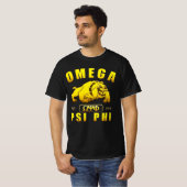 Omega Psi Phi Omegawood 1911 T-shirt (Voorkant volledig)