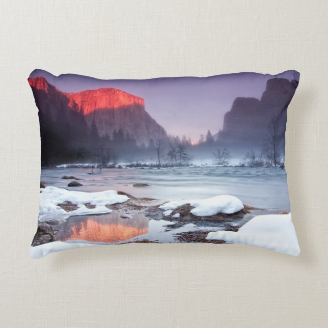 Omega Red Accent Kussen (Voorkant)