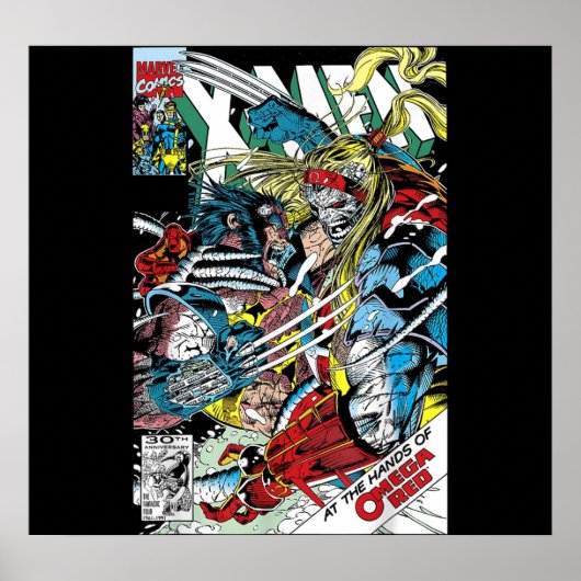 Omega Red Comic Book Hoesje Poster (Voorkant)