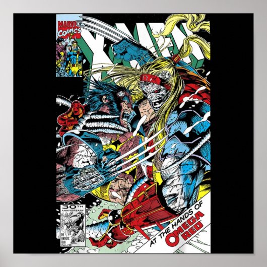 Omega Red Comic Book Hoesje Poster (Voorkant)