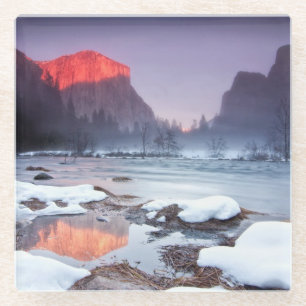 Omega Red Glazen Onderzetter