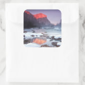 Omega Red Vierkante Sticker (Tas)