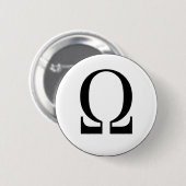 Omega Ronde Button 5,7 Cm (Voorkant /achterkant)