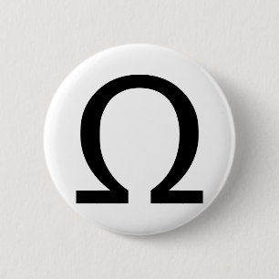 Omega Ronde Button 5,7 Cm